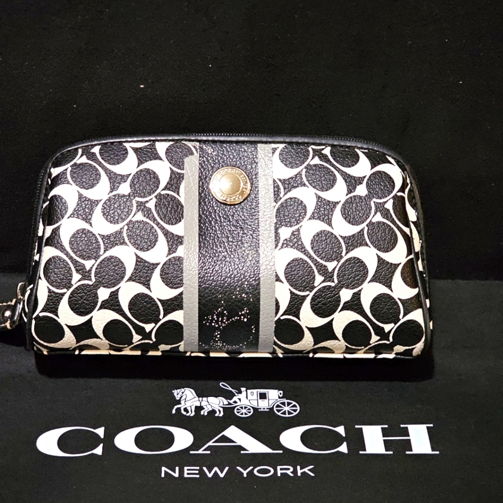 COACH COSMETIC/MAKE-UP BAG